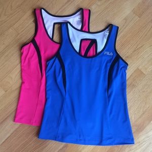 FILA Sport athletic tank tops